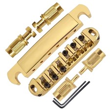 JD.Moon Roller Saddle Bridge ABR-1 Tune-o-matic Tailpiece Gold