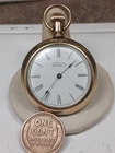 Working Antique 1891 Waltham Grade 60 0s Gold Filled Pendant Pocket Watch