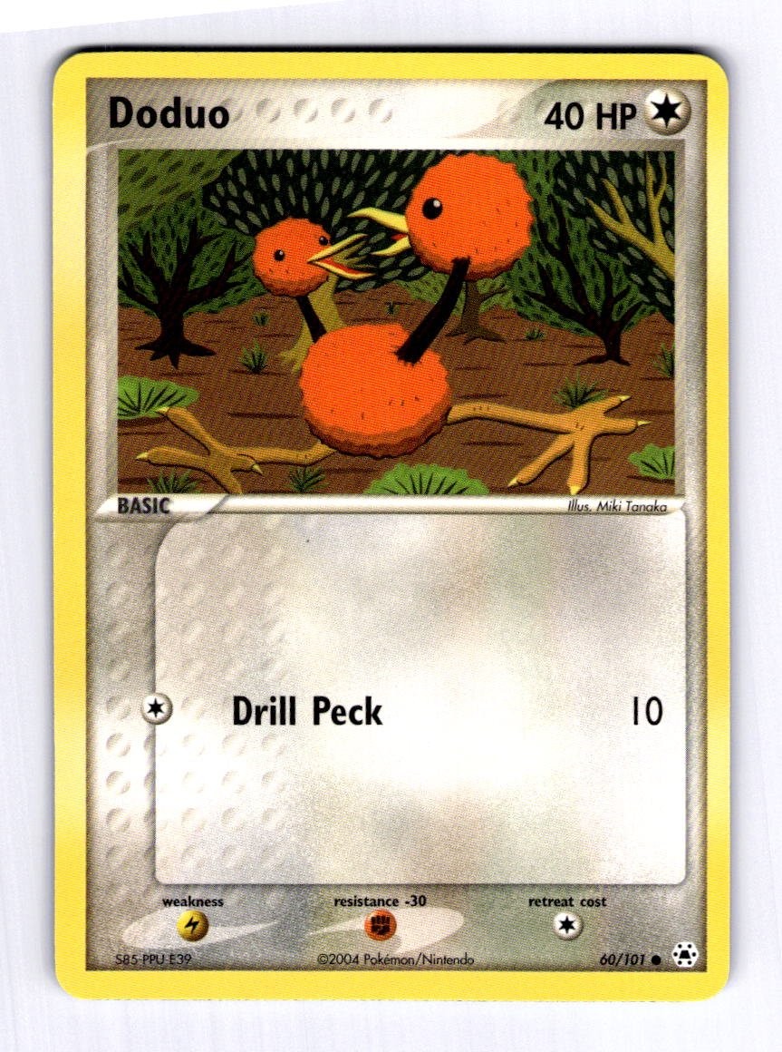 Doduo Hidden Legends #60 (2004) Common NM Pokemon