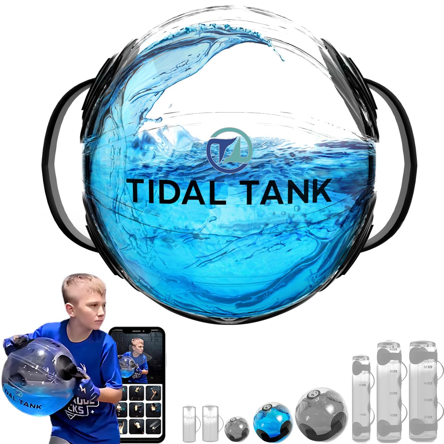 Sphere Mini - Heavy Bag Aqua Ball, Water Weight - Sandbag We