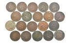 Lot 20 1800's 1890-1899 Indian Head Penny Cents US Coin Collection 2/5 Roll *295