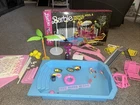 Vintage 1986 Barbie Tropical Pool & Patio Set Mattel 3041 With Box 99% Complete￼
