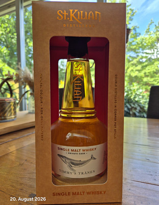 St. Kilian Single Malt Whisky Timmy's Tränen EX RUM Private Cask 500ml 58,9%