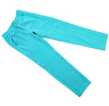 FIGS Technical Collection Scrub Pants Men's XS Lagoon Straight Leg Stretch