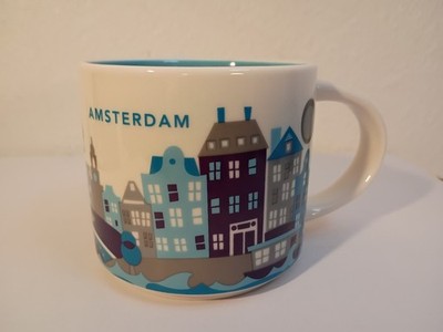 Amsterdam Starbucks You Are Here Collection Mug 14 Oz Coffee Cup 2019 BVP19