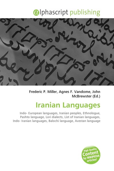 Frederic P. Miller (U. A.) | Iranian Languages | Taschenbuch | Englisch (2026)-image