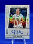 KATE MARTIN 2025 PANINI PRIZM WNBA WHITE SPARKLE #1/1 THROWBACK SIGNATURES AUTO