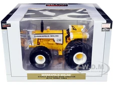 MINNEAPOLIS-MOLINE G940 TRACTOR TERRA TIRES YELLOW 1/16 DIECAST SPECCAST SCT774