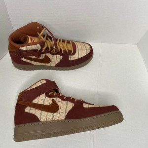 nike air force 1 mid marrom