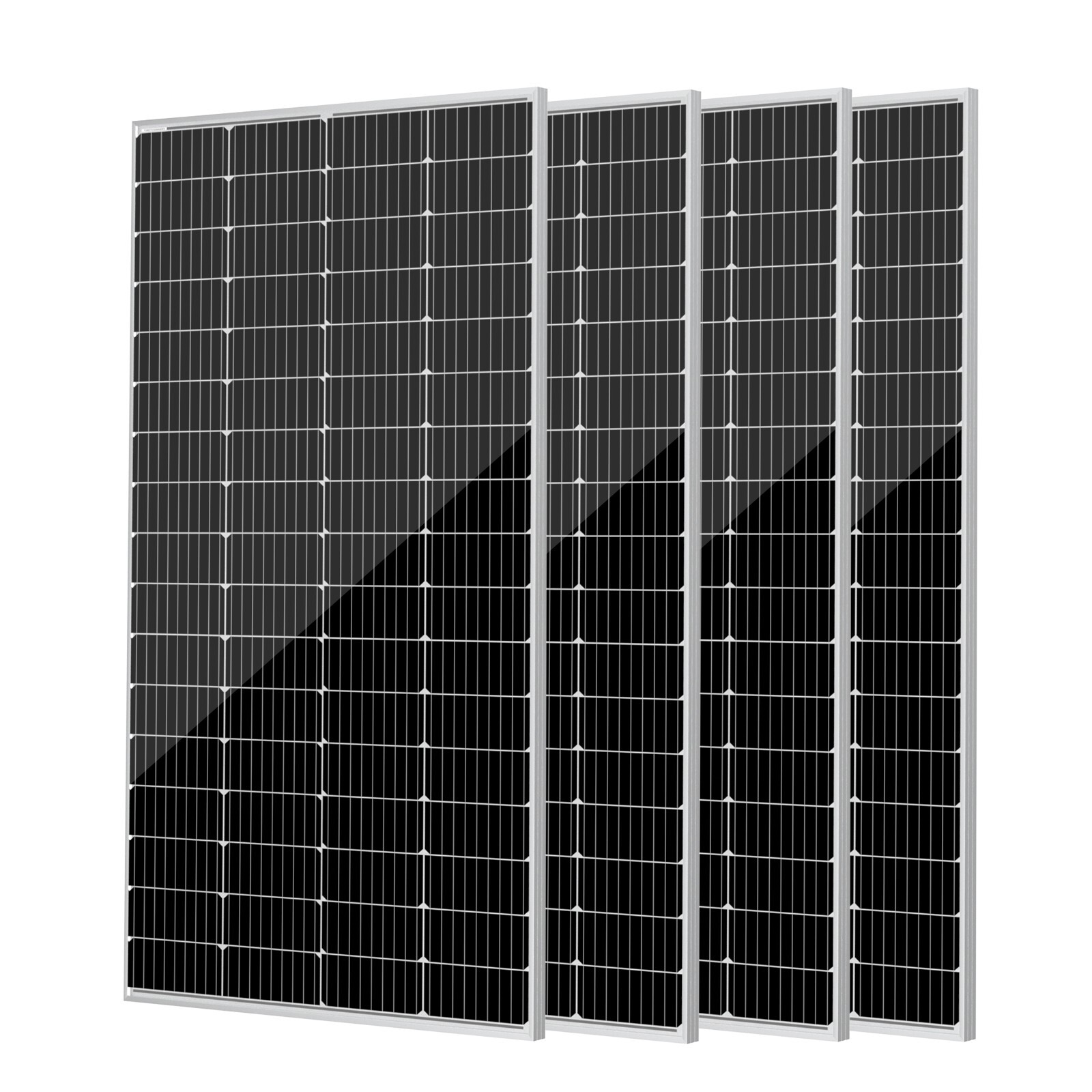 Open Box-HQST 200 Watt Solar Panel, 9BB Monocrystalline Solar Panels