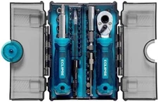 Eclipse EMS78PS 78 Piece 1/4" Drive Compact Mini Metric Socket & Bit Set