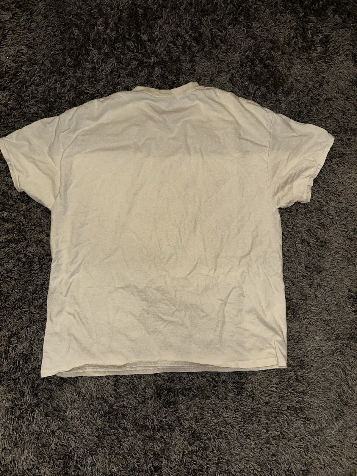 Cream Bart Simpson Skeleton Tee - image 3