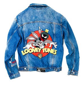 oversized denim jacket ebay