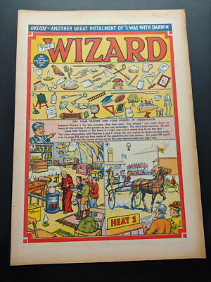 Wizard Comic No 1282, September 9th 1950.
