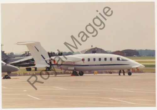 3 prints of Italian Air Force Piaggio Avanti MM62164 at RNAS Yeovilton in 1994 - Bild 1 von 3