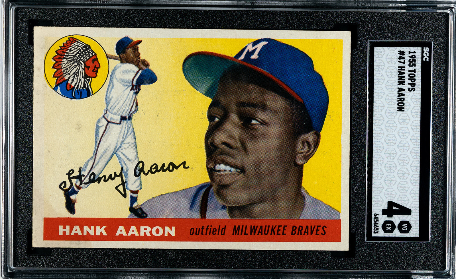 1955 TOPPS 47 HANK AARON SGC 4 (6454653) eBay