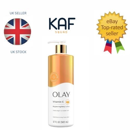 Olay Brightening Body Lotion 502ml – Vitamin C  Serum , 24hr Hydration