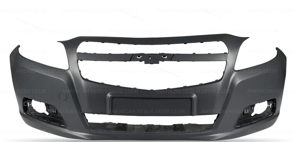 FITS 2013 CHEVROLET MALIBU FRONT BUMPER COVER SET COMPLETE WITH FOG LIGHTS - Image 2 of 3