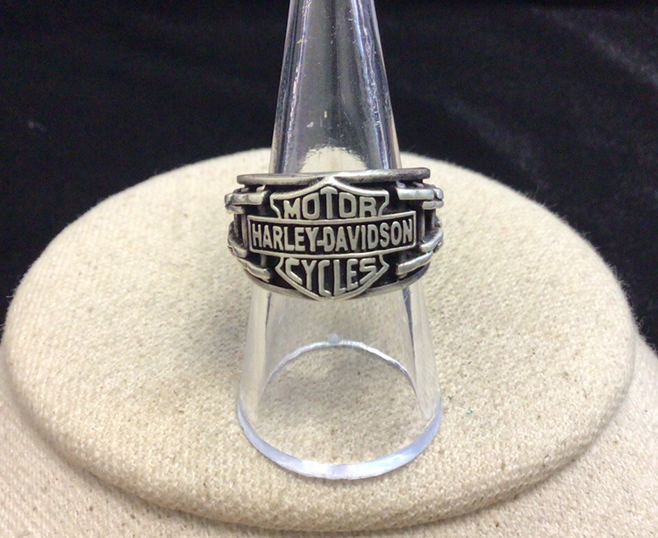 Sterling Silver 925 Harley Davidson Motorcycles Ring Sz 8 S376 | eBay
