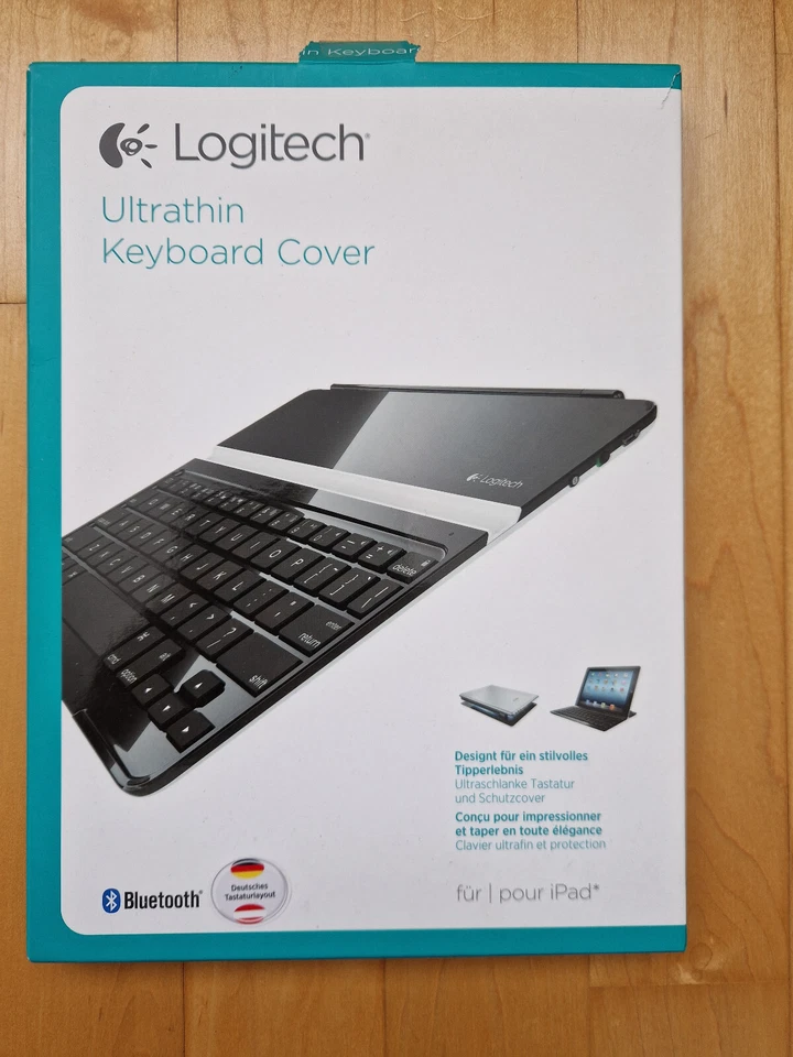 Logitech Ultrathin Keyboard Cover für iPad 2 / 3. Generation Bluetooth NEU OVP