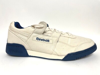 Reebok Men's Workout Plus Shoes Gz3653 Chalk/Batik blue g