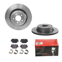 Brembo Bremsscheiben Ø365MM + BremsbelÄGe Hinten FÜR Land Rover Range Rover III