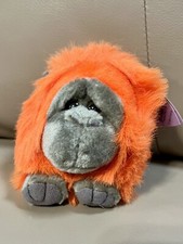 Puffkins "Omar" the orangutan beanie plush NWT