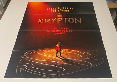 KRYPTON SYFY - DC COMICS POSTER 24X36 AUTHENTIC ORIGINAL