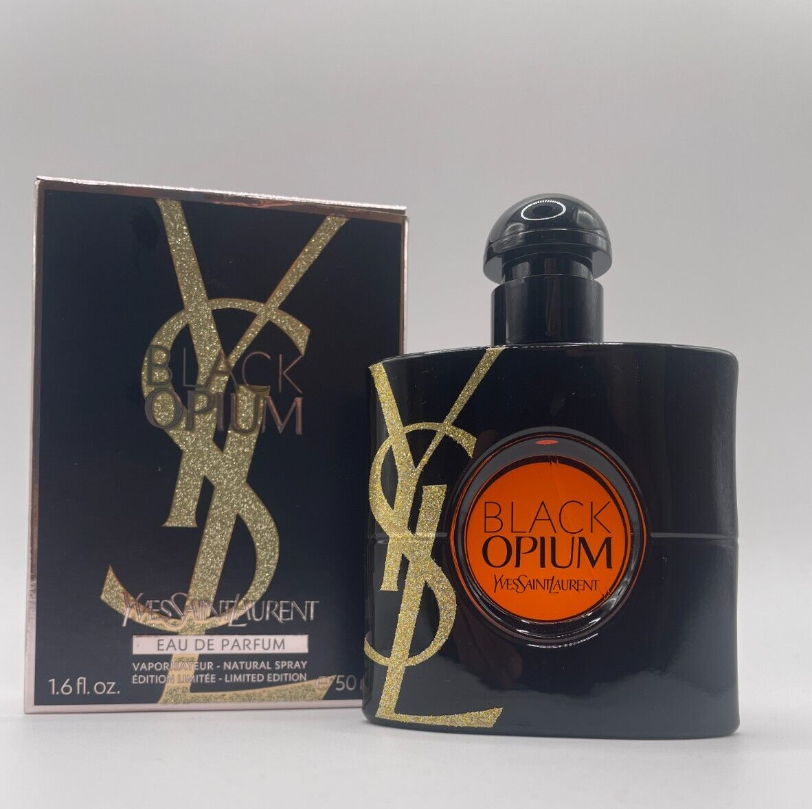 YSL BLACK OPIUM LIMITED EDITION 50ML EDP SPRAY 100% GENUINE