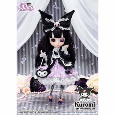 未開封 プーリップ クロミ KUROMI サンリオ コラボドール Pullip Pullip Kuromi P-247 15th anniversary ver. 310 mm Sanrio Groove