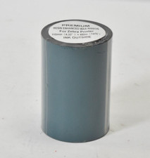 Premium Resin Enhanced Wax Ribbon 110mm x 450m Ink Outside For Zebra Printer