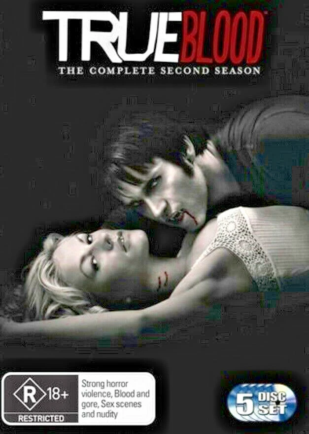 True Blood Seasons 1 2 & 3 Cult Vampire Horror Fantasy byAnna Paquin 15 DVDs set
