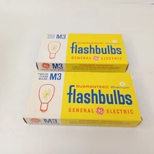 GE Blue Dot M3 Flash Bulbs 24 Bulbs 
