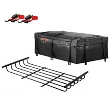 Curt Roof Rack Extension Bag 2x 10 Tie-down Straps Fits 18123 Basket