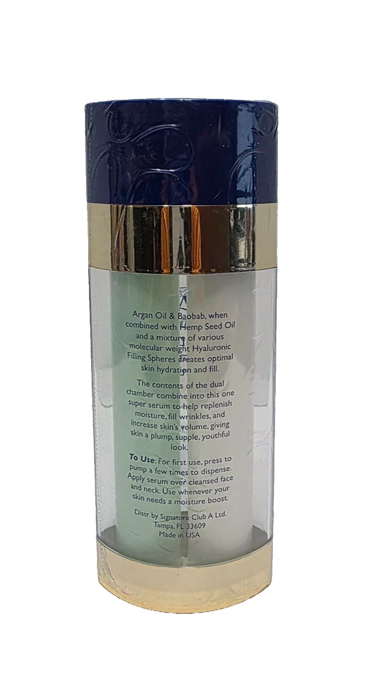 Signature Club A PMAO Argan Double Hydration Serum 2 Oz SEALED NEW - Image 4 of 4