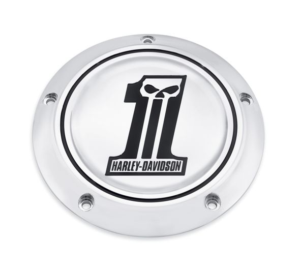 OEM harley willie g skull NO. 1 derby cover touring electra glide
