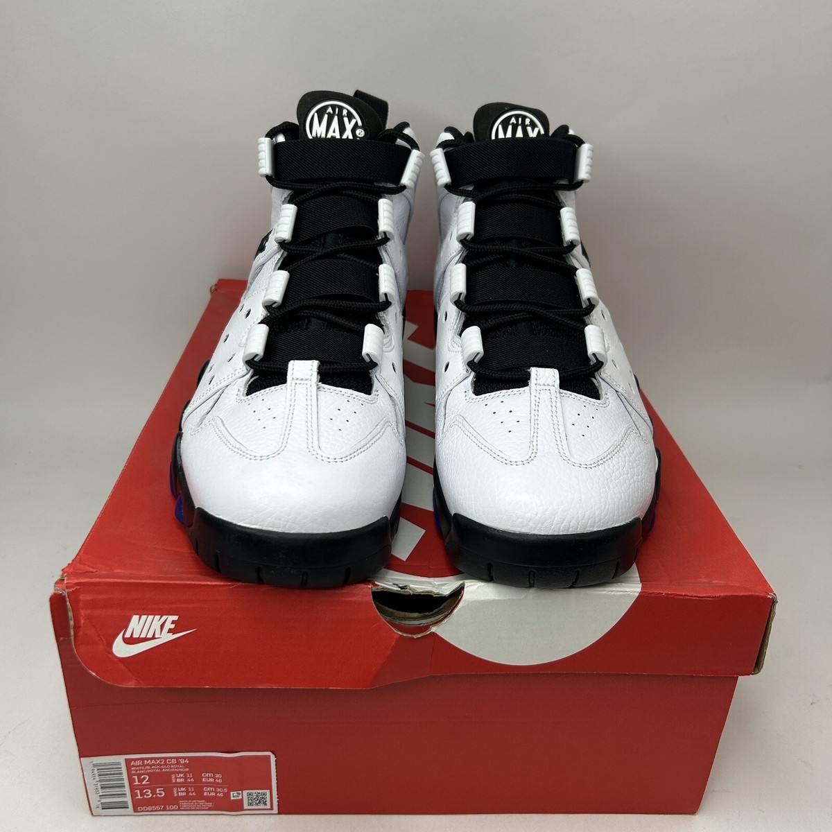 Nike Air Max 2 CB 94 OG “White Varsity Purple” 2021 DD8557