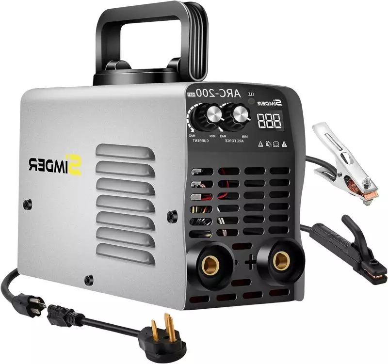 Mini Arc Welder 200Amp 110V 220V Stick MMA Welding Machine IGBT Digital Smart VR
