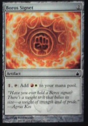 Boros Signet 255/306 Ravnica: City of Guilds Common MTG