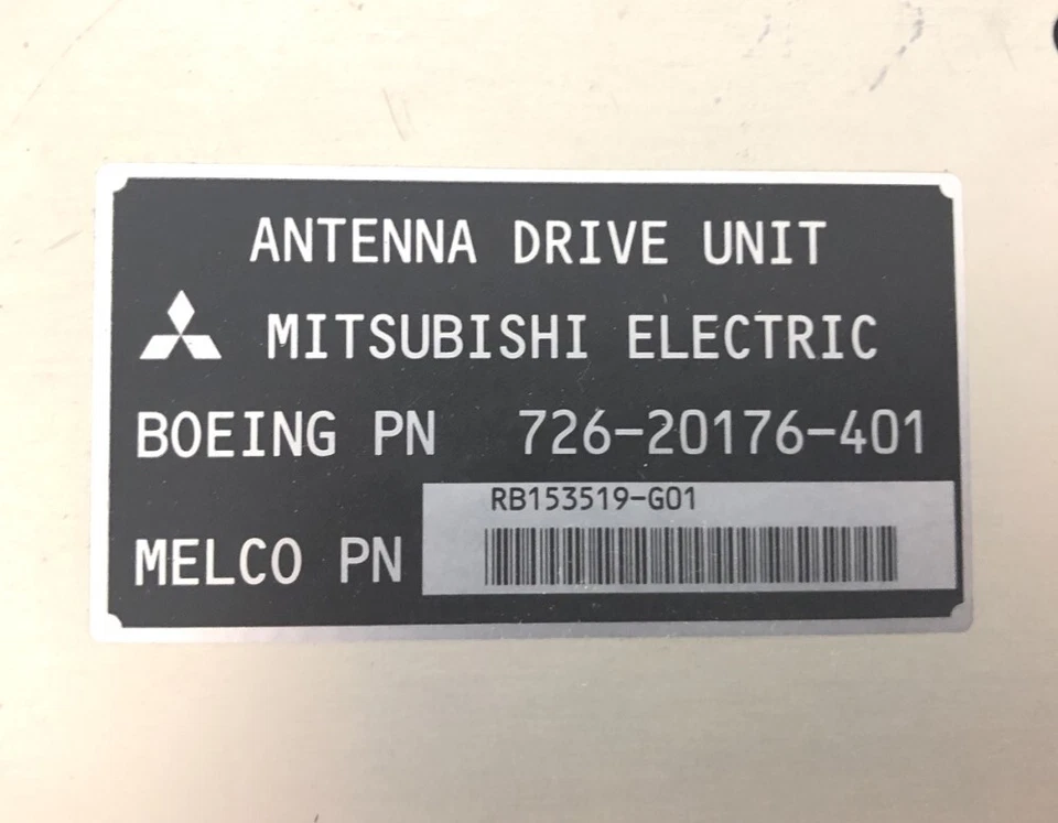 Unidad de accionamiento de antena de avión Boeing 726-20176-401 Foto 3 de 3