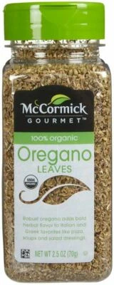 McCormick Gourmet Organic Oregano Leaves, 2.5 oz. - Image 1 of 2