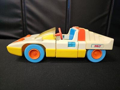 Vintage Collectible Vintage Chicco Rally Toy Car Italian Made Italy Plastic