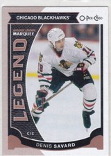 15/16 O-PEE-CHEE...DENIS SAVARD...LEGENDS...SP...CARD # 593...BLACKHAWKS