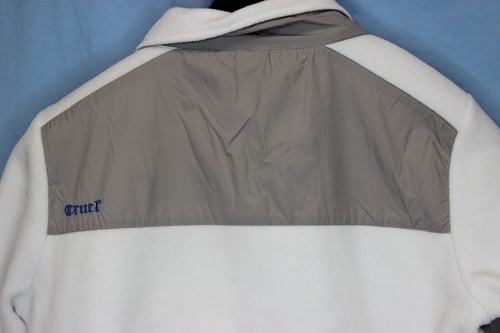 Cruel WHITE Full Zip Fleece Jacket WOMENS SZ MED - Picture 6 of 6