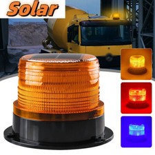 Luce LED solare a cupola luce magnetica tetto luce di avvertimento stroboscopica lampada magnetica