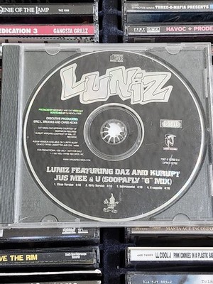 Luniz Jus Mee & U Soopafly G Mix CD Rare Daz & Kurupt Dogg Pound DPG HTF OOP 