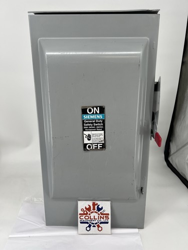 Siemens GNF324R Non-Fusible General Duty Safety Switch, 200A, 3P, 240V-250VDC