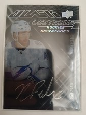 2022-23 SPx Nick Perbix Black Lustrous Rookies Signatures /299