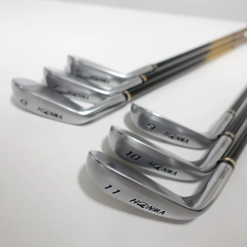 HONMA GOLF BERES IS-02 6pcs Iron Set 6-11 Flex-R 3STAR ARMRQ 6 49 No Head Cover - Image 3 of 4