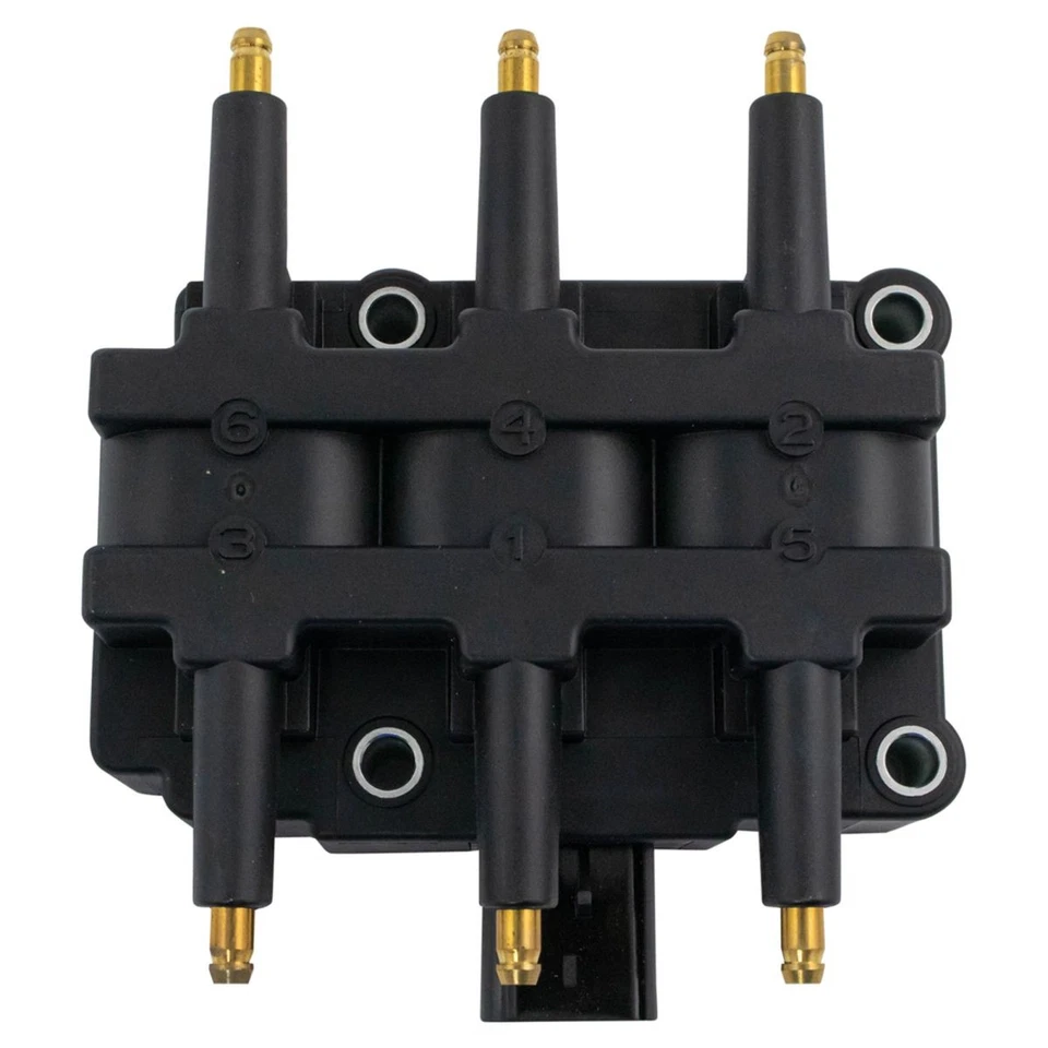 Paquete de bobina de encendido Delphi GN10181 para Chrysler Dodge Jeep VW V6 camioneta SUV furgoneta Foto 4 de 4